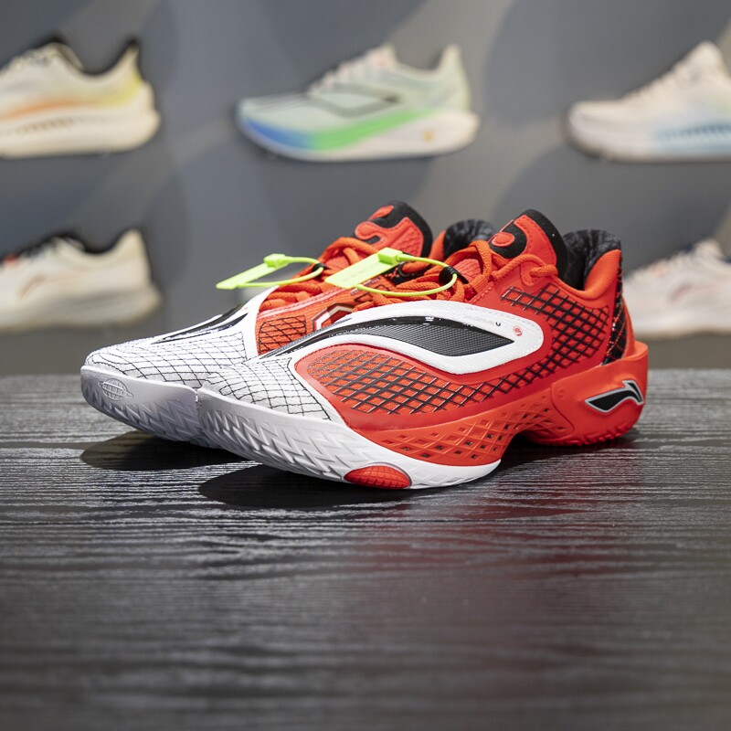 李宁正品反伍5 LOW男子防滑耐磨专业运动训练实战篮球鞋ABFW003-3