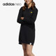 女子运动透气连帽休闲连衣裙H45529 Neo Adidas 阿迪达斯正品