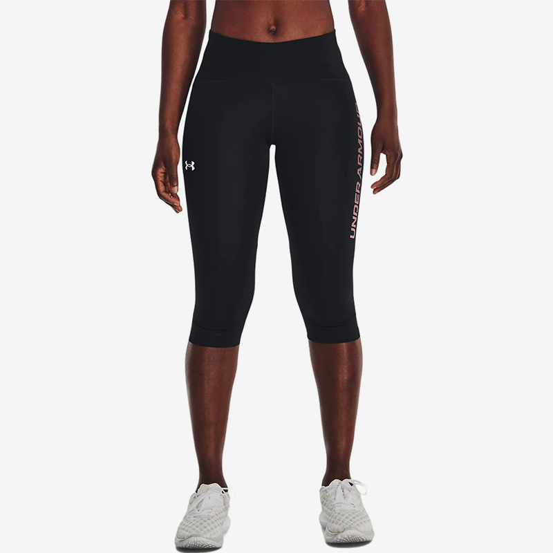 UA/安德玛正品HeatGear女士健身跑步运动紧身七分裤1378911-001