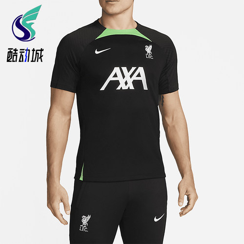 Nike/耐克正品Dri-FIT男士圆领运动足球训练套头短袖DX3020-014