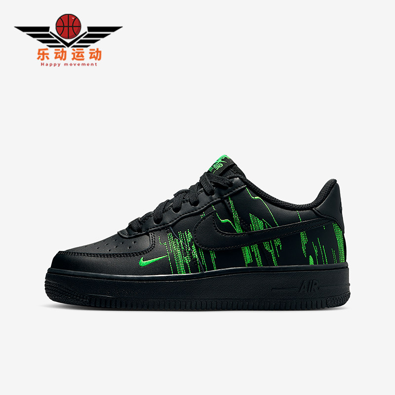 Nike/耐克正品Air Force 1 GS女子大童运动时尚休闲鞋HV4763-001