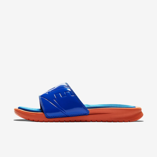 Nike耐克正品Benassi女一字带抓地支撑缓震耐磨拖鞋AO2408-800