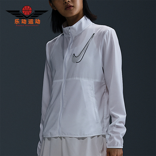 Nike/耐克正品长袖夹克新款女白色轻盈经典夹克外套HJ2229-100