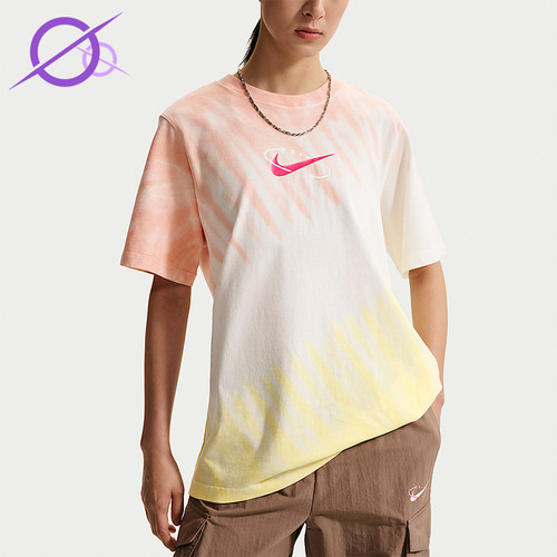 Nike/耐克正品2026夏季女士圆领运动轻盈休闲透气T恤IR7557-378