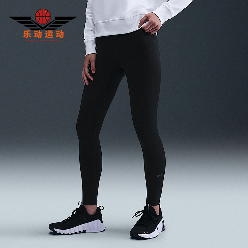 Nike/耐克正品One Therma-FIT女士透气紧身高腰长裤HV2299-010