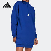 连衣裙HM2894 女子舒适运动休闲宽松长袖 Adidas 阿迪达斯正品