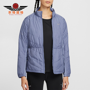 女士拼接立领跑步运动反光保暖棉服HV2745 冬季 499 耐克正品 Nike