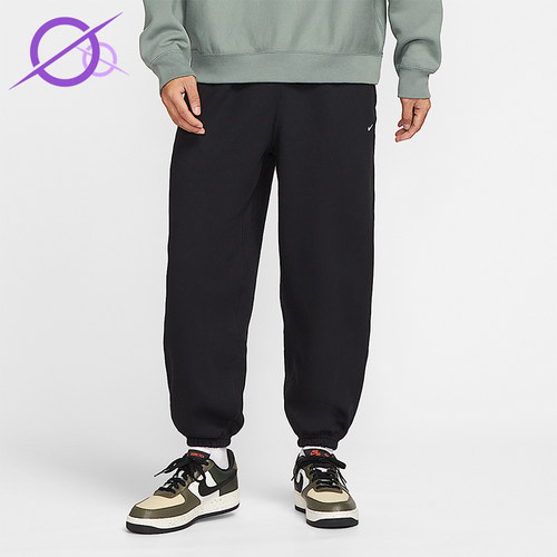 Nike/耐克正品Solo Swoosh男士运动束脚加绒保暖长裤HV1089-010