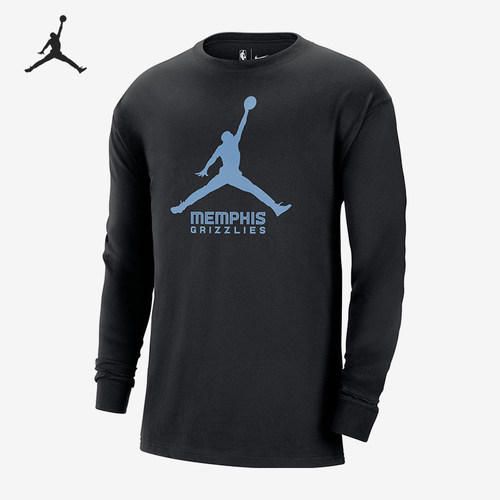 Nike/耐克正品Jordan男士时尚宽松圆领休闲长袖T恤FN1271-010