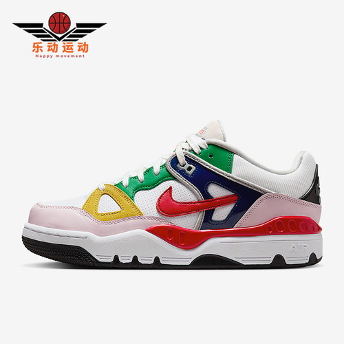 Nike/耐克正品Air Force 3男士休闲运动耐磨拼接板鞋FQ7012-100
