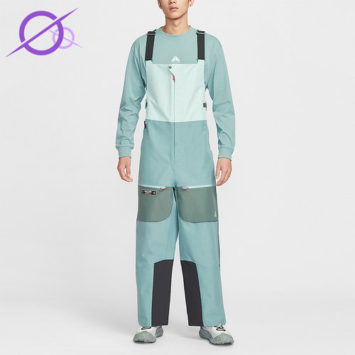 Nike/耐克正品torm-FIT男士滑雪拼接宽松运动背带裤HV1128-353