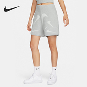 耐克正品 FD4285 Sportswear 针织短裤 077 女士高腰修身 Nike
