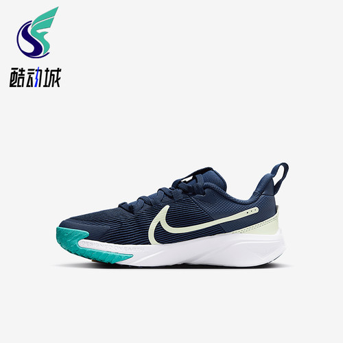 Nike/耐克正品2025小童轻便透气耐磨经典低帮跑步鞋DX7614-409