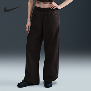 耐克正品 HM9055 2025秋季 女士运动中腰宽松长裤 220 款 Nike