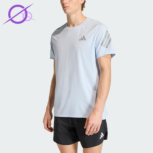 Adidas/阿迪达斯正品ADI365 T-SHIRT男士经典透气跑步短袖JZ7699