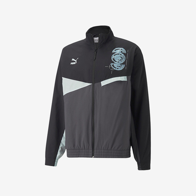 Puma/彪马正品曼城statement男士时尚印花立领休闲夹克外套