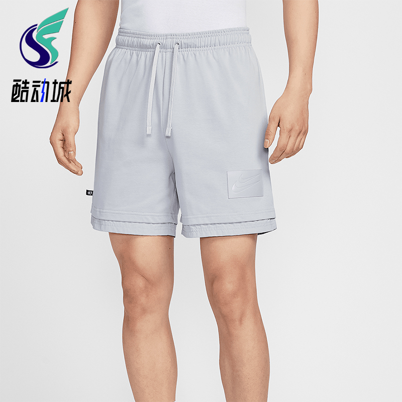 Nike/耐克正品2025男裤透气运动篮球针织经典跑步短裤HJ4212-012