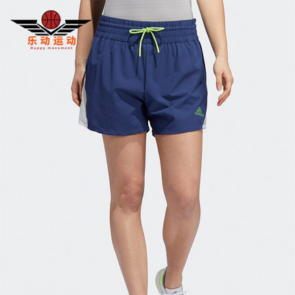 Adidas/阿迪达斯正品夏季女士系带中腰弹力高尔夫运动短裤FK0616