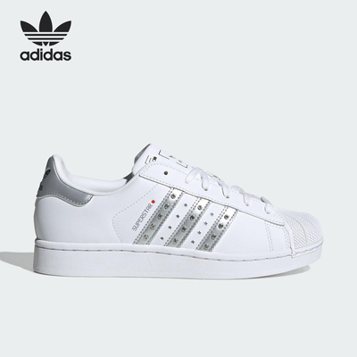 Adidas/阿迪达斯正品三叶草女士经典透气舒适休闲运动板鞋JR4505