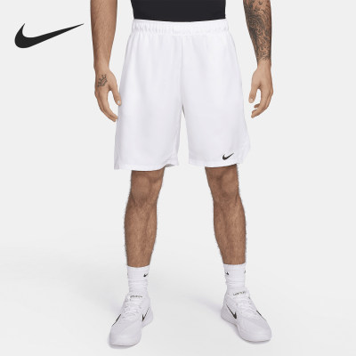 Nike耐克正品Court Victory男松紧腰运动短裤网球FD5384-100