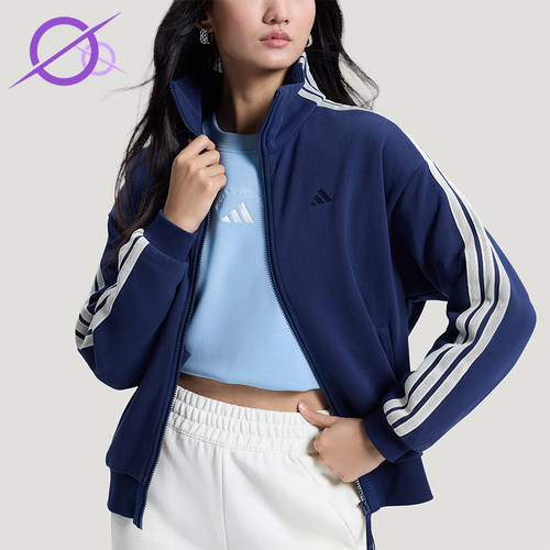 Adidas/阿迪达斯正品3STRIPEKNITJACKET新款女透气夹克外套KS2816