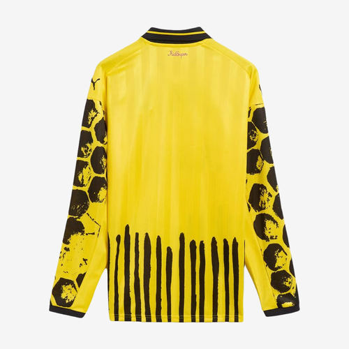Puma彪马正品Borussia Dortmund男翻领Retro运动长袖T恤782753-02