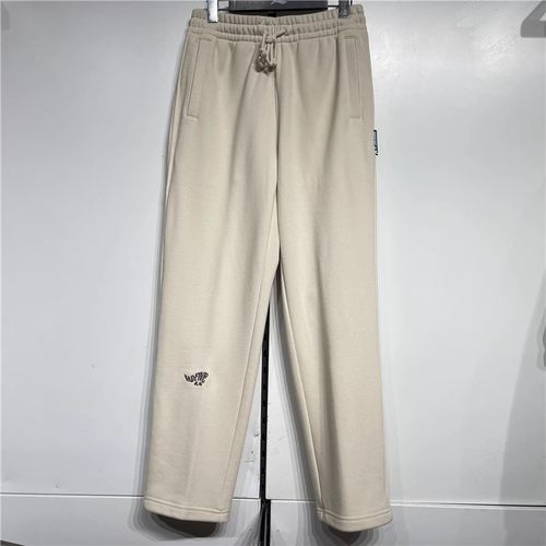 李宁正品2024春季新款反伍BADFIVE男子直筒透气系带卫裤AKLU089-2