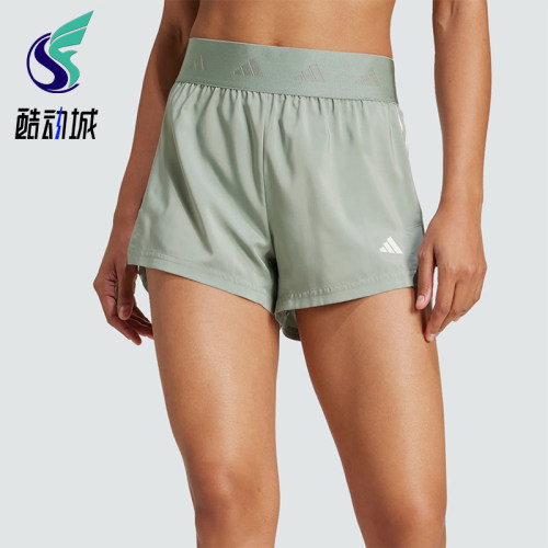 Adidas/阿迪达斯正品女士经典透气松紧三分休闲短裤JC7392