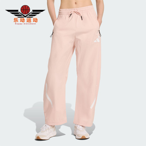 Adidas/阿迪达斯正品W Z.N.E. WV PT女士运动宽松休闲长裤KE4884