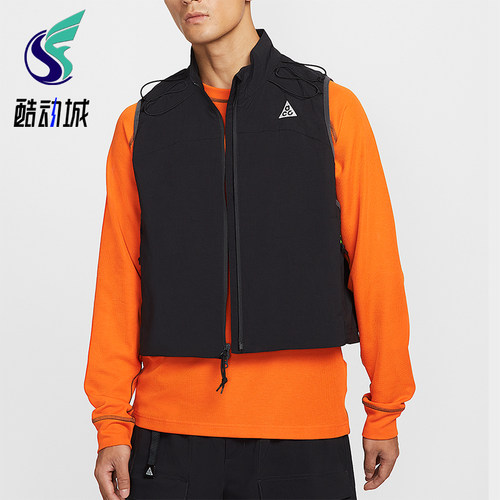 Nike/耐克正品2025夏季款男士透气宽松日常户外马甲HV0601-010