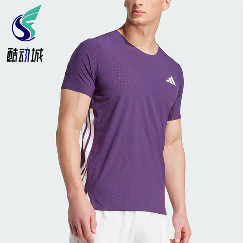 Adidas/阿迪达斯正品ADIZERORUNINGT-SHIRT男经典短袖T恤JV7171