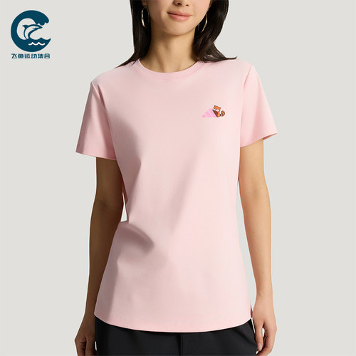 Adidas/阿迪达斯正品GFX T-SHIRT1女士运动经典休闲短袖T恤KX6816