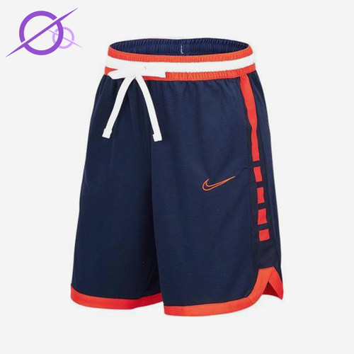 Nike/耐克正品新款男藏蓝橙色训练球类经典运动短裤DD0564-420