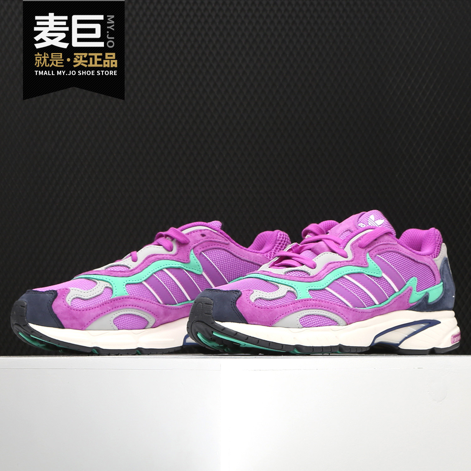 Adidas/阿迪达斯正品2019三叶草TEMPER RUN男子经典休闲鞋F97208