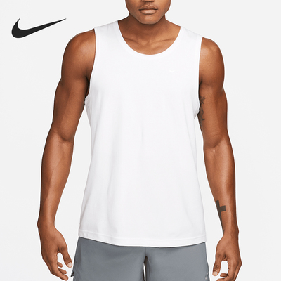 Nike/耐克正品Dri FIT Primary男士透气健身背心T恤DV9833-100