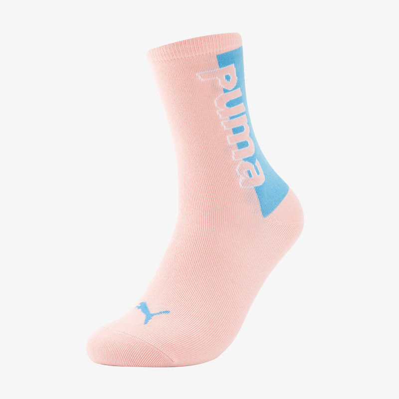 Puma/彪马正品新款男女柔软亲肤透气中筒袜子一双装938241-02