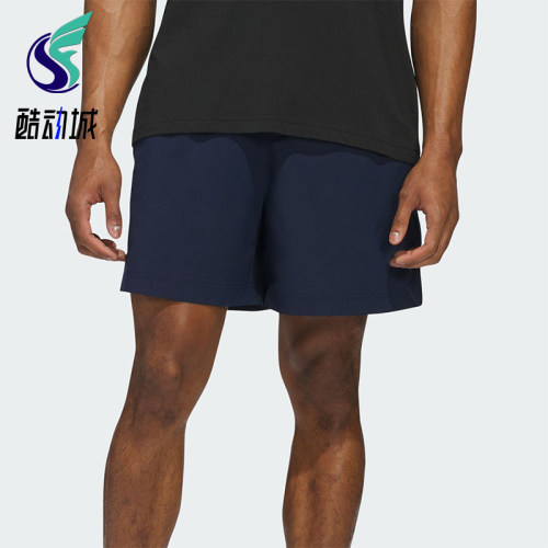 Adidas/阿迪达斯正品2026春季款男士松紧腰经典透气短裤IM7868