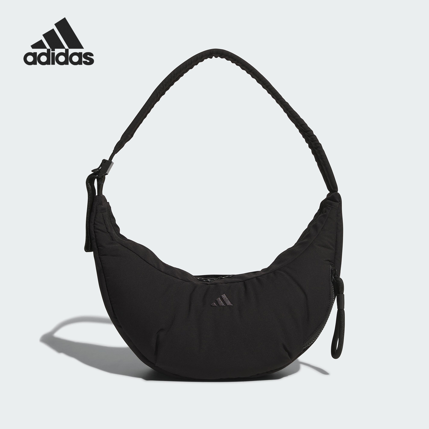 Adidas/阿迪达斯正品2025年夏季女士运动便携收纳挎包JZ4417