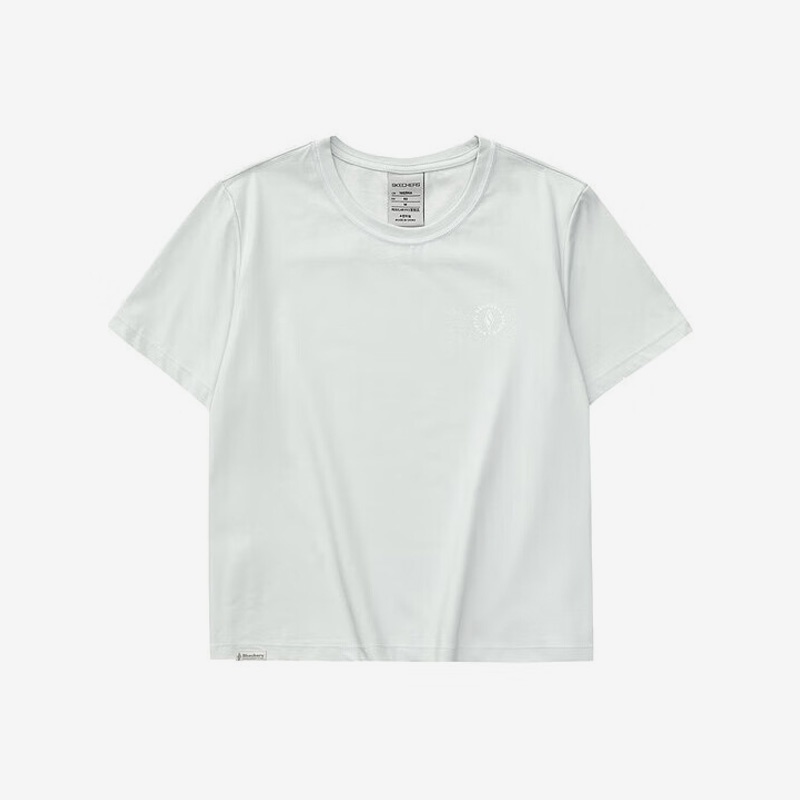 斯凯奇女子针织短袖T恤