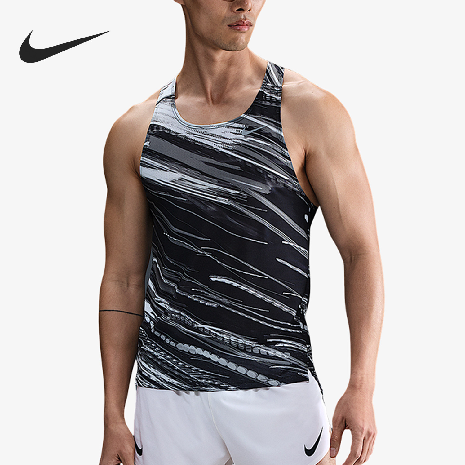 Nike/耐克正品2025男士运动透气修身无袖背心T恤IF0442-025,运动服/休闲服装,运动T恤,淘宝优惠券,粉丝福利购,淘宝优惠卷