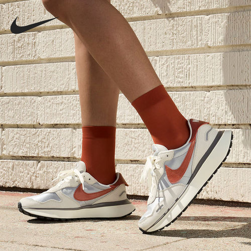 Nike/耐克正品Phoenix Waffle男女同款轻便厚底跑步鞋FD2196-001