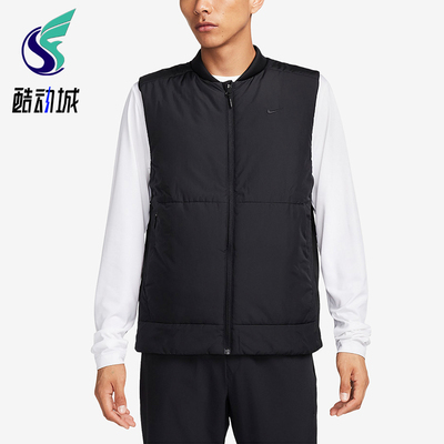 Nike/耐克正品Therma-FIT男士轻盈保暖经典运动棉马甲FB7554-010