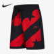 CK6312 男子运动透气复古印花篮球训练短裤 013 耐克正品 Nike
