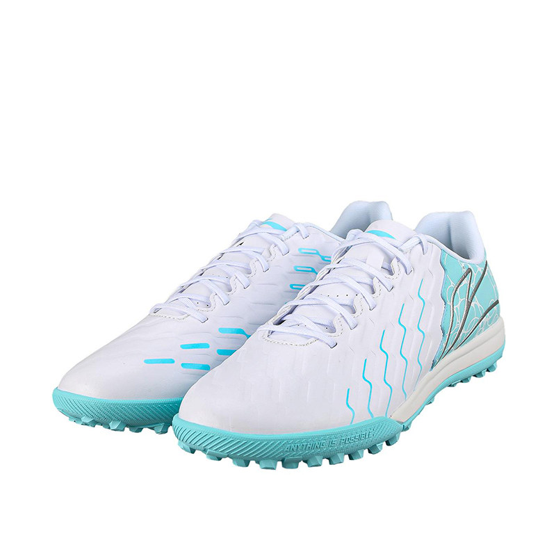 李宁正品锦系列男子TF碎钉专业比赛训练低帮运动足球鞋YSTU005-5