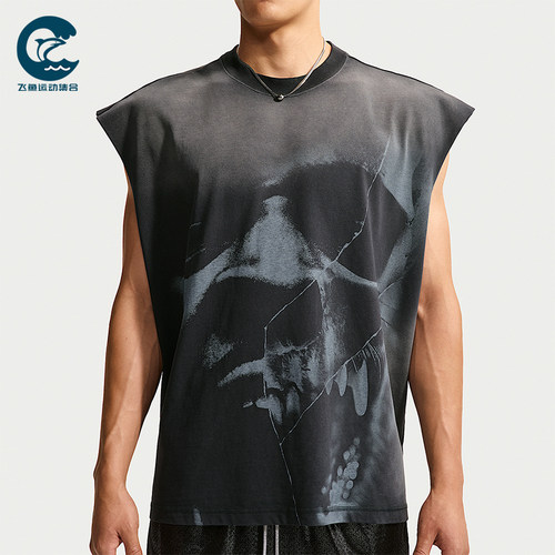 Nike/耐克正品Standard Issue男士图案篮球背心T恤IM5203-010