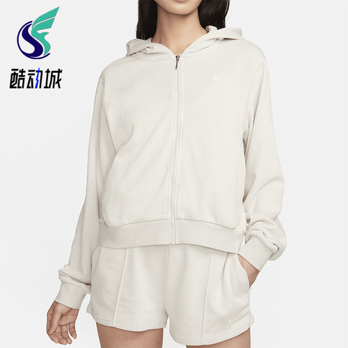 Nike/耐克正品2026女士连帽开衫休闲经典舒适运动服BV3343-100