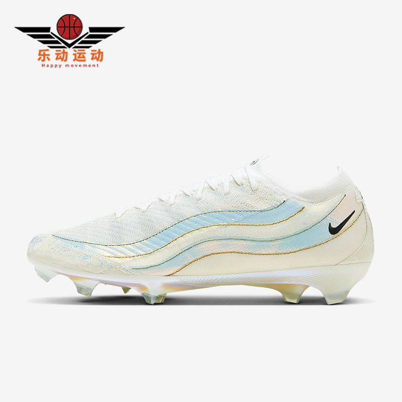 Nike/耐克正品AirMax95新款男白黑色轻盈经典足球鞋HV9915-100