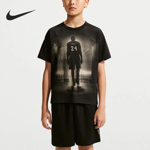 Nike/耐克正品Dri-FIT大童时尚经典透气短袖T恤IU9029-010