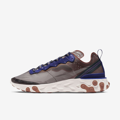 Nike耐克正品React Element 87男减震防滑透气跑步鞋AQ1090-200