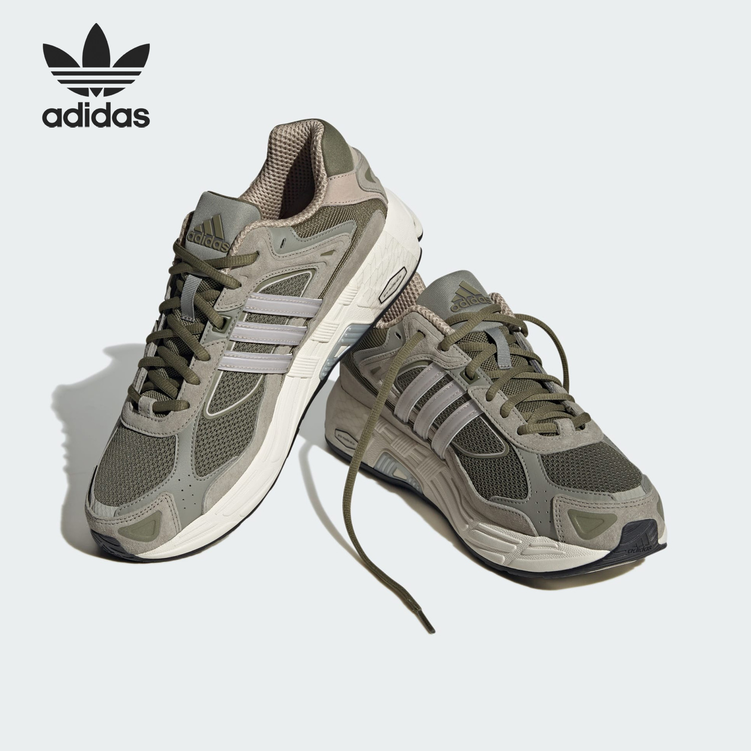 Adidas/阿迪达斯正品三叶草男女运动透气低帮休闲鞋ID4593